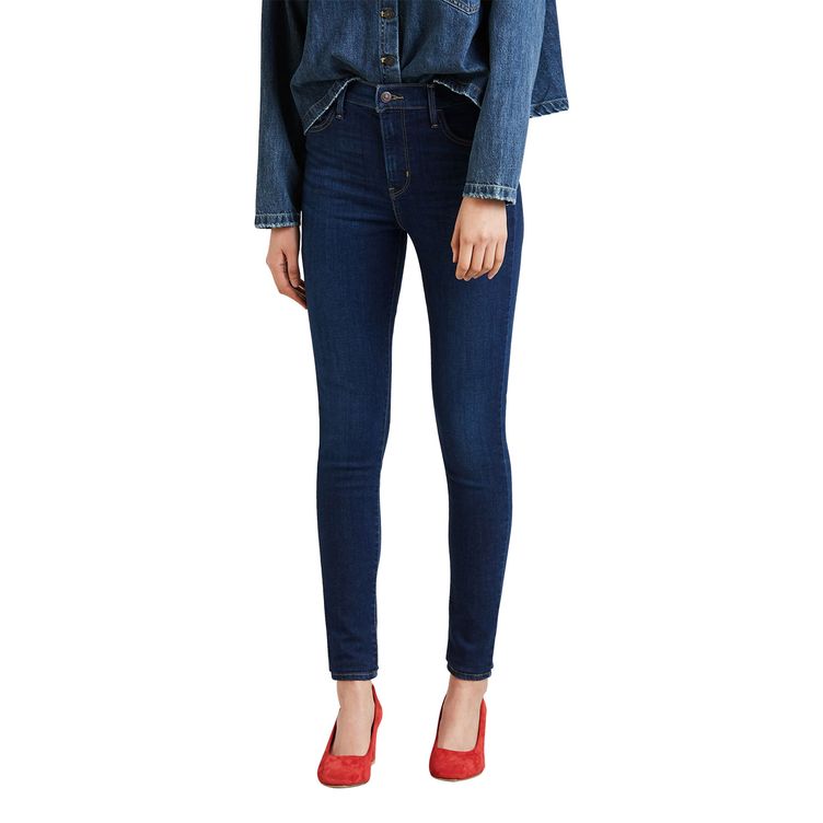 Ripley - JEANS LEVIS SUPER SKINNY TIRO ALTO CORTE A LA CINTURA