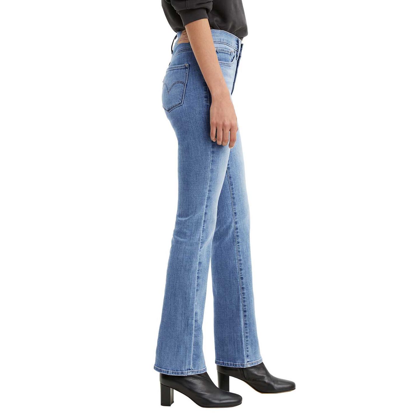 Calça Jeans Levi's® 315® Shaping Boot Lavagem Clara - Levi's® Brasil