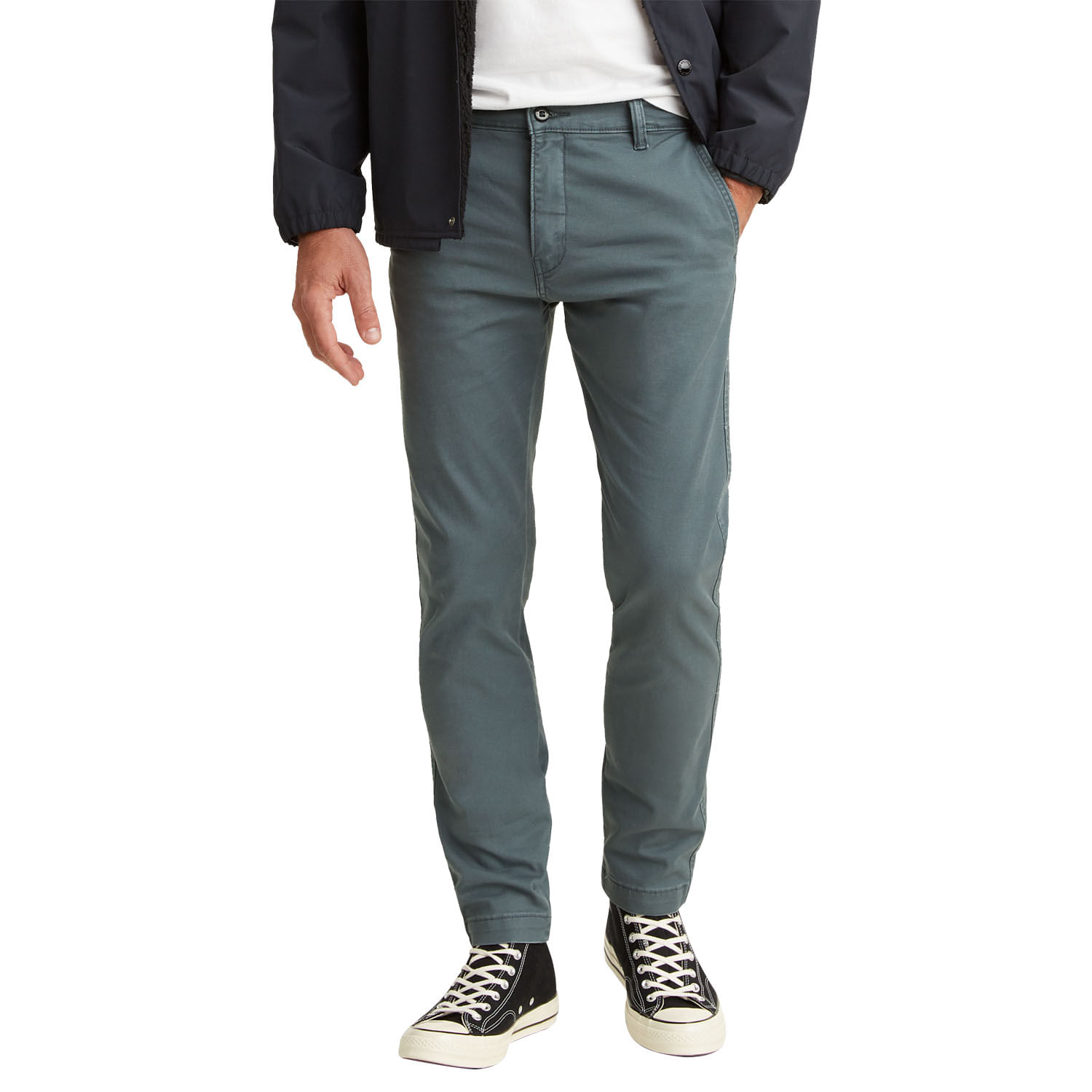 Calça Levi's® XX Chino Standard Taper Cinza - Levi's® Brasil