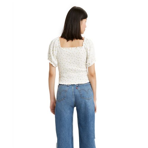 Top Levi's® Coco Smocked