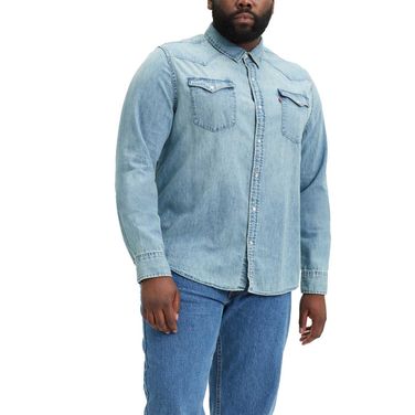 Camisa Jeans Levi's® Big Classic Western Plus Size Clara