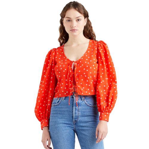 Blusa Levis Fawn Tie Blouse