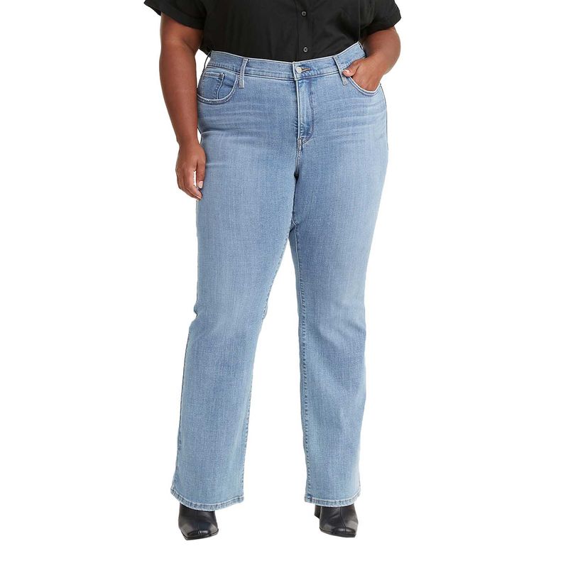 Lee Jeans 5 Pockets Wide Leg Azul