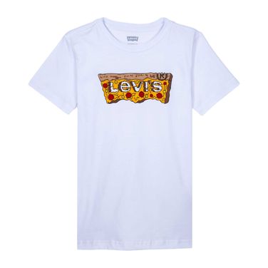 Camiseta Levis Pizza Filled Batwing Infantil