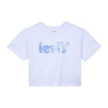 Camiseta Levis Poster Logo Rolled Sleeve Infantil