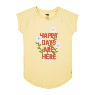 Camiseta Levis Happu Days Graphic Tee Infantil