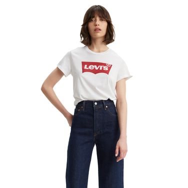 Camiseta Levi's® The Perfect Branca Manga Curta