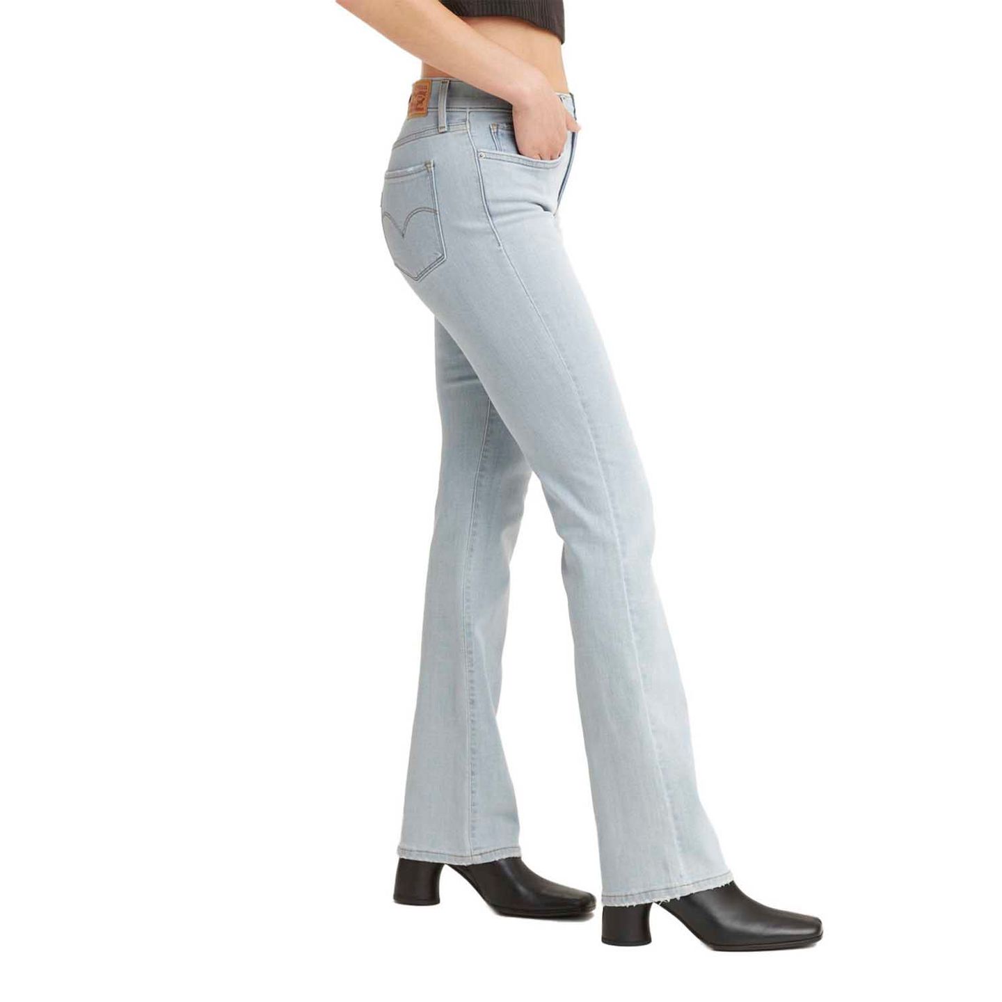 Calça Jeans Levi's® 315® Shaping Boot Lavagem Clara - Levi's® Brasil