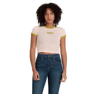 Camiseta Levi's®  Graphic Ringer Mini Tee