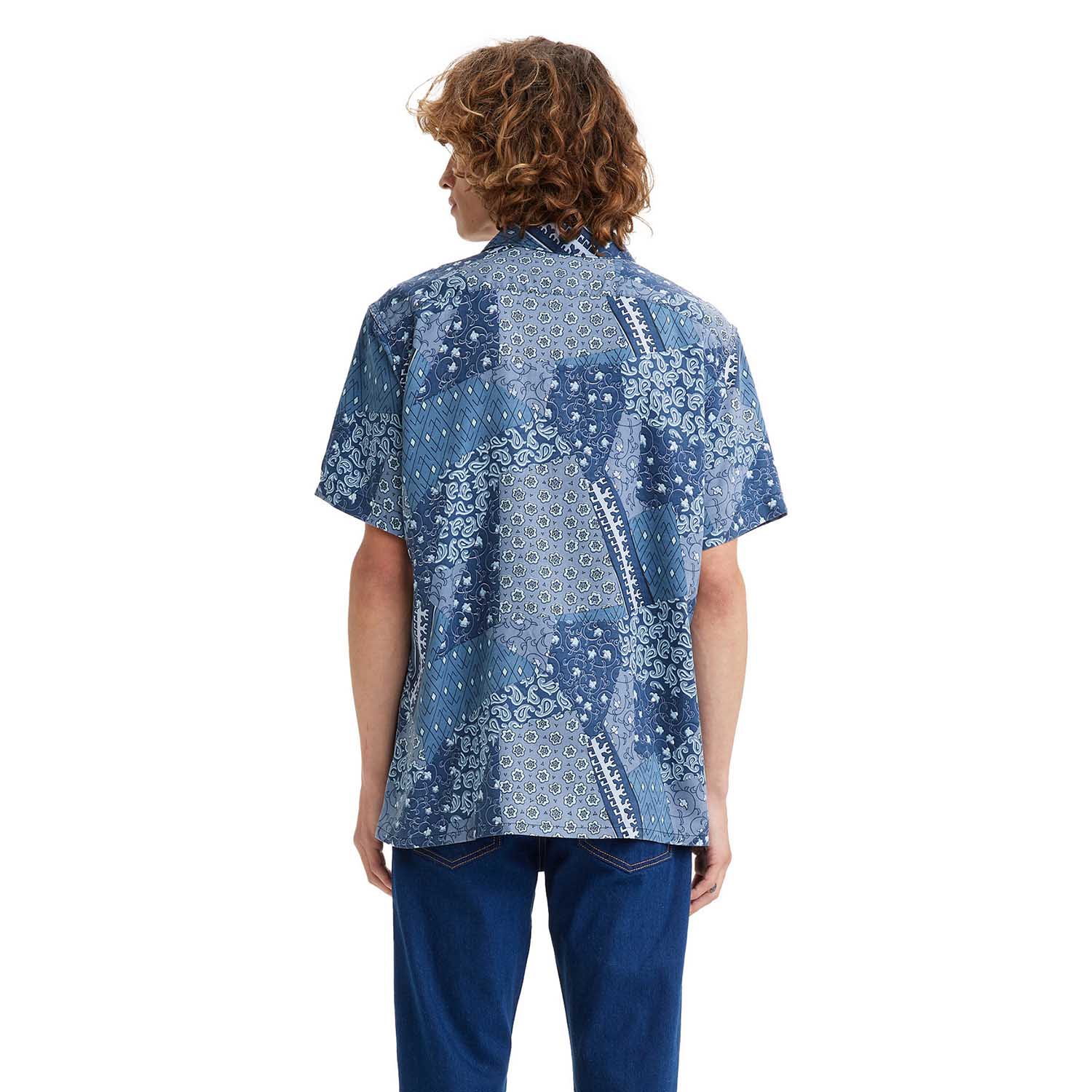 Ropa Hombre Camisa Levi's The Sunset Camp Estilo Cubano