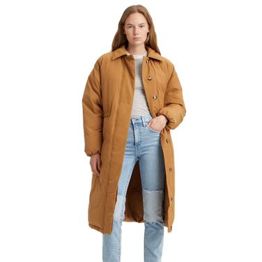 Casaco Levi's Puffer Trench Caramelo