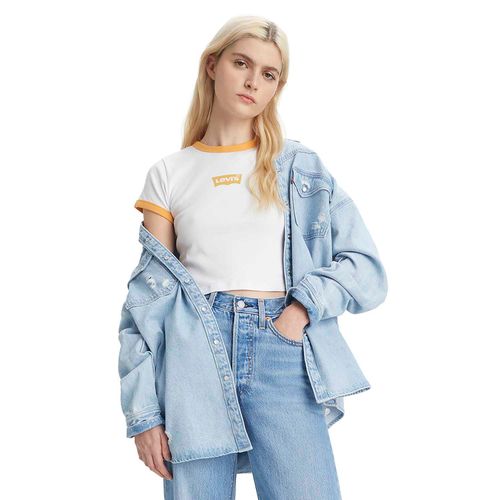 Camiseta Levi's®  Graphic Ringer Mini Tee