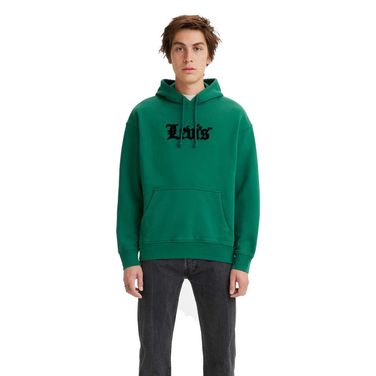 Moletom Levi's® Relaxed Graphic Po Verde Com Capuz