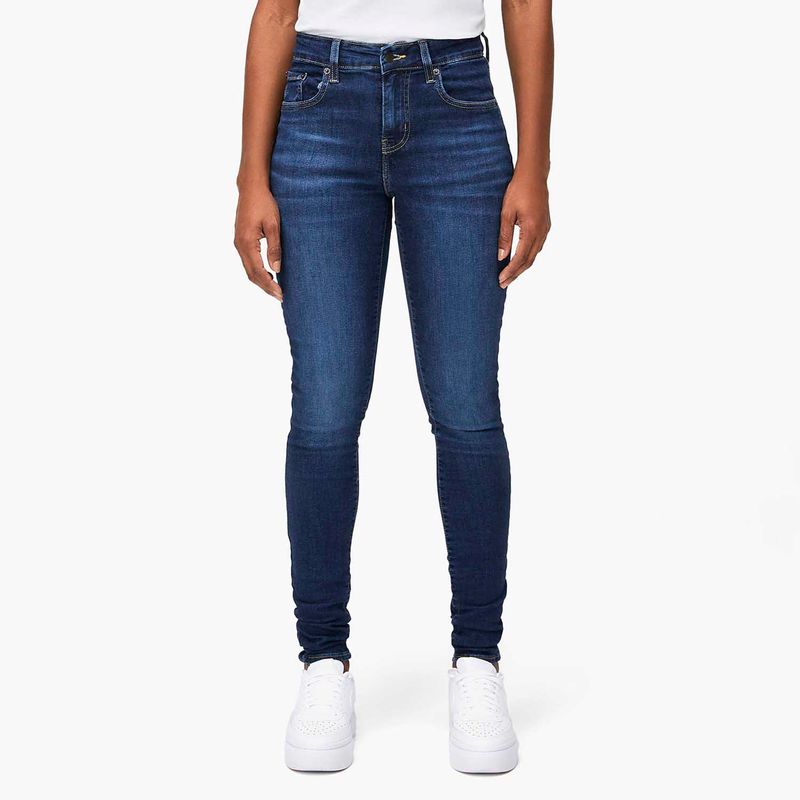 Calça jeans levis 721 high best sale rise skinny