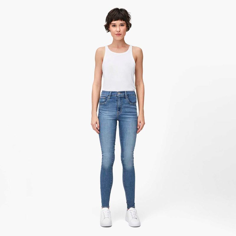 Levi's Jeans feminino 720 de cintura alta super skinny (padrão e Plus),  Quebec Desenhado, 44 Regular