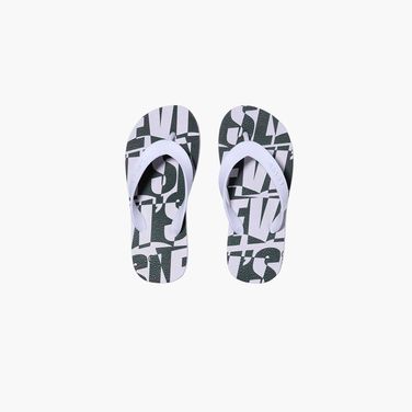 Chinelo Levi’s Cutout Batwing Branco e Verde