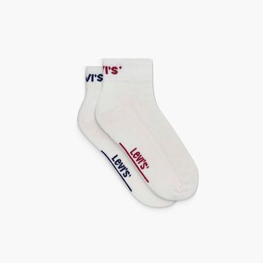 Meia Levi's® Mid Cut Sport Logo 2 Pack