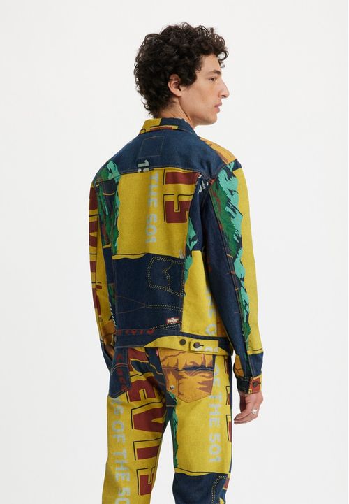 Jaqueta Levi's® The Trucker Com Estampa Colorida