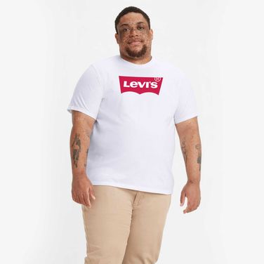 Camiseta Levi's® Clássica Graphic Plus Size Branca