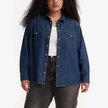 Camisa Jeans Levi's® Ultimate Western T3 Plus Size