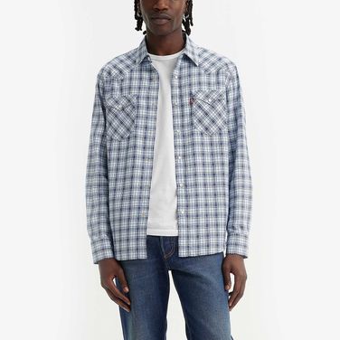 Camisa Levi's® Classic Western Standard Manga Longa Xadrez