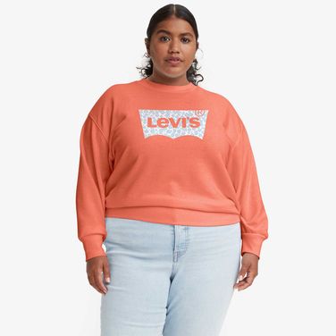 Moletom Levi’s Graphic Standard Plus Size Coral