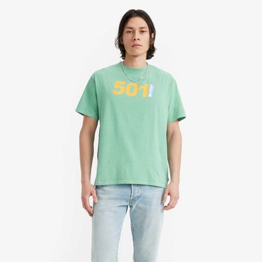 Camiseta Levi's® Vintage Fit Graphic Manga Curta Verde