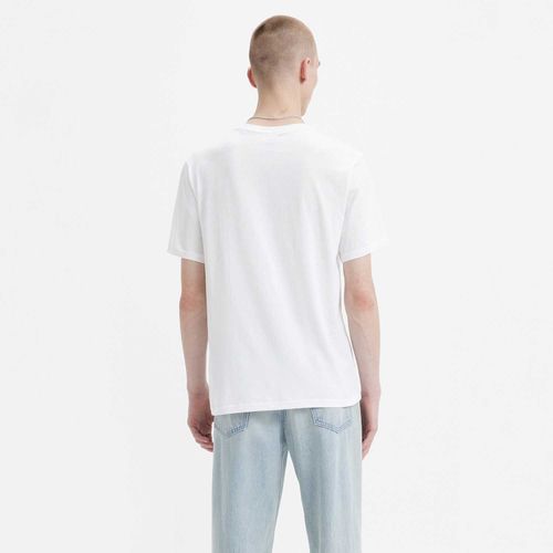Camiseta Levi's® Relaxed Fit Manga Curta Branca