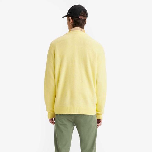 Cardigã Levi's Coit Boxy Masculino Amarelo