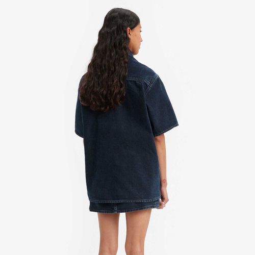 Camisa Jeans Levi’s Wellthread Rosewood Manga Curta