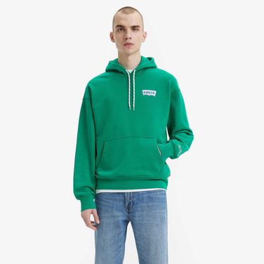 Moletom Levi's® Relaxed Graphic Po Com Capu Z Verde