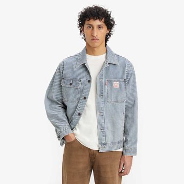 Jaqueta Jeans Levi's Sunrise Trucker Listrada