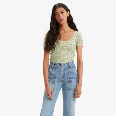 Camiseta Levi’s Bodega Manga Curta Verde