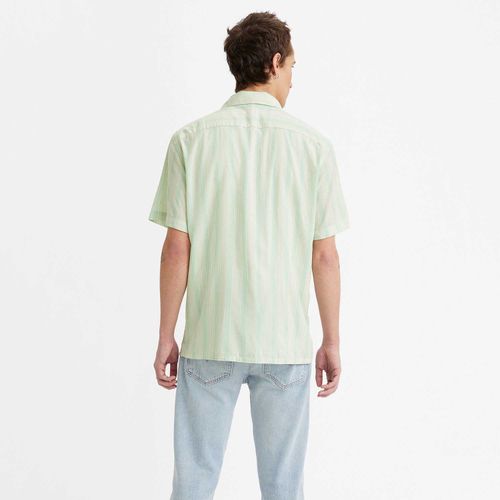 Camisa Levi's® Classic Camper Verde Manga Curta