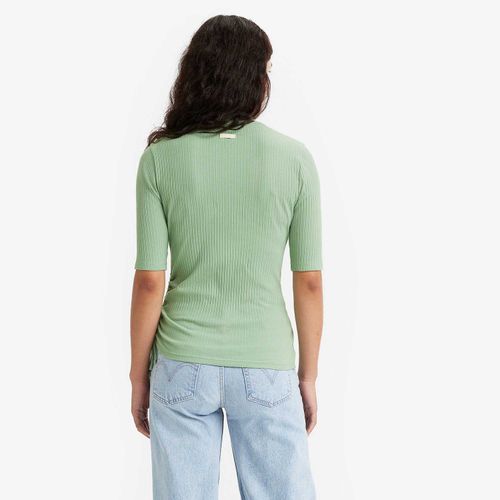 Camiseta Levi’s Side Tie Manga Curta Verde