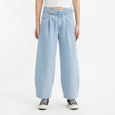 Calça Jeans Levi’s Belted Baggy Clara com Cinto