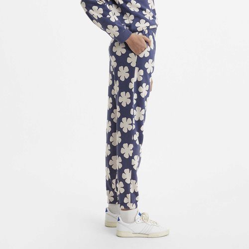 Calça Moletom Levi’s Everyday Roxa com Estampa Floral