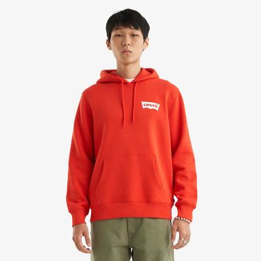 Moletom Levi's Standard Graphic Hoodie com Capuz Vermelho