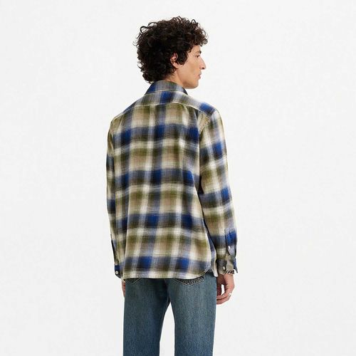 Camisa Levi's® Jackson Worker Manga Longa Listrada