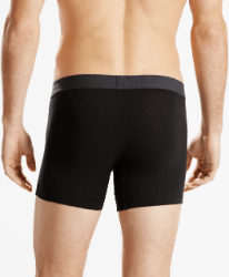 Cueca Levi's® 2 Pack Boxer Preta