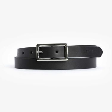 Cinto Levi's Reversible Feminino com Fivela Retangular Preto