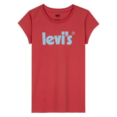 Camiseta Levi's® Batwing Graphic Vermelha Infantil