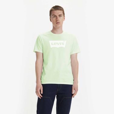 Camiseta Levi's® Graphic Set in Neck Verde Claro Manga Curta