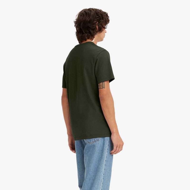 Camisa levis verde militar sale