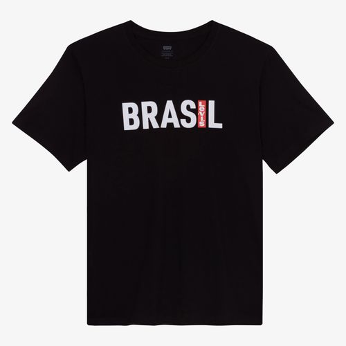 Camiseta Levi's City Tee Brasil Preta