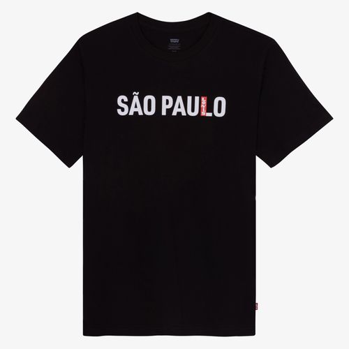 Camiseta Levi's® City Tee São Paulo Preta