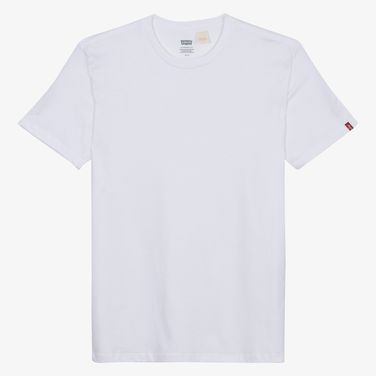 Camiseta Levi's® Slim Tab Branca Manga Curta