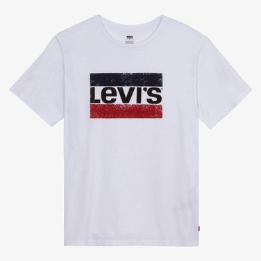 Camiseta Levi's® Graphic Branca Manga Curta