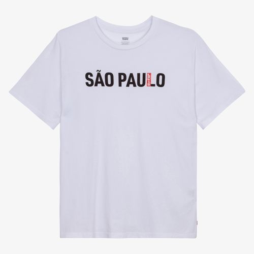 Camiseta Levi's City Tee São Paulo Branca