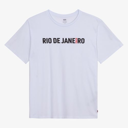 Camiseta Levi's® City Tee Rio de Janeiro Branca